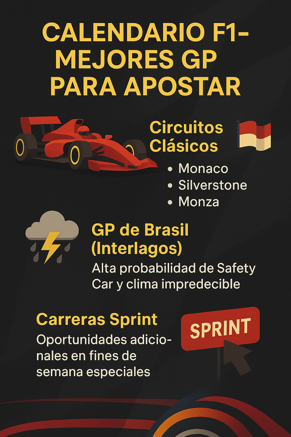 mejores gps para apostar en f1 