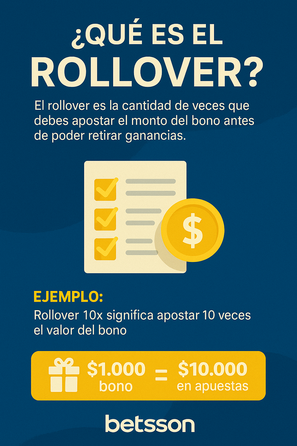 rollover en bonos de casas de apuestas en México