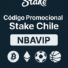 Código promocional Stake Chile NBAVIP: 200% hasta 2.000.000 CLP septiembre 2025