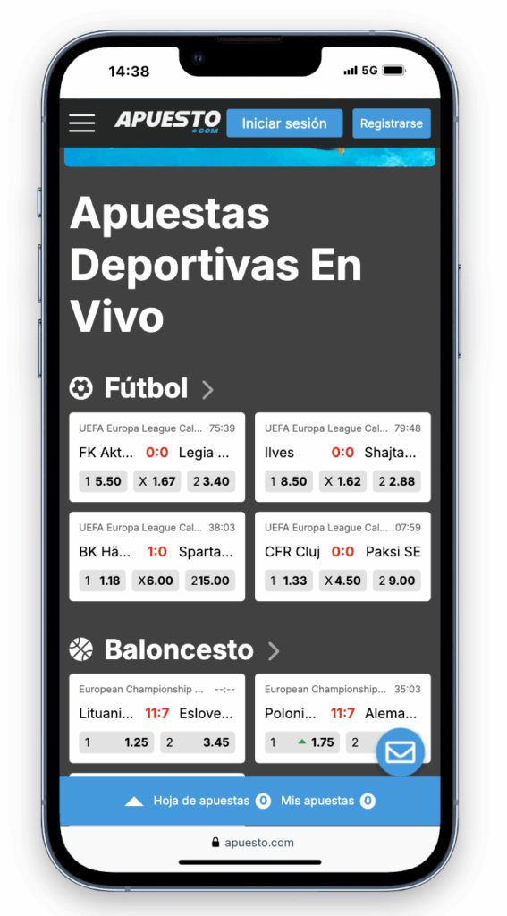 apuestas deportivas en vivo en apuesto.com
