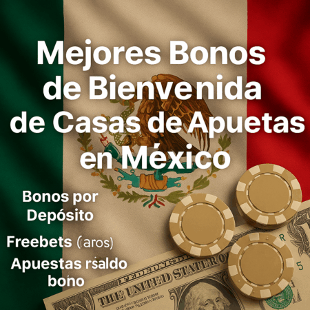 Mejores Bonos de Bienvenida de Casas de Apuestas en México 2025