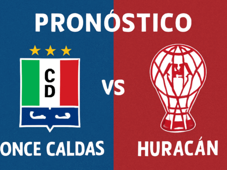 Pronóstico Once Caldas vs Huracán – Copa Sudamericana (12/08/2025)
