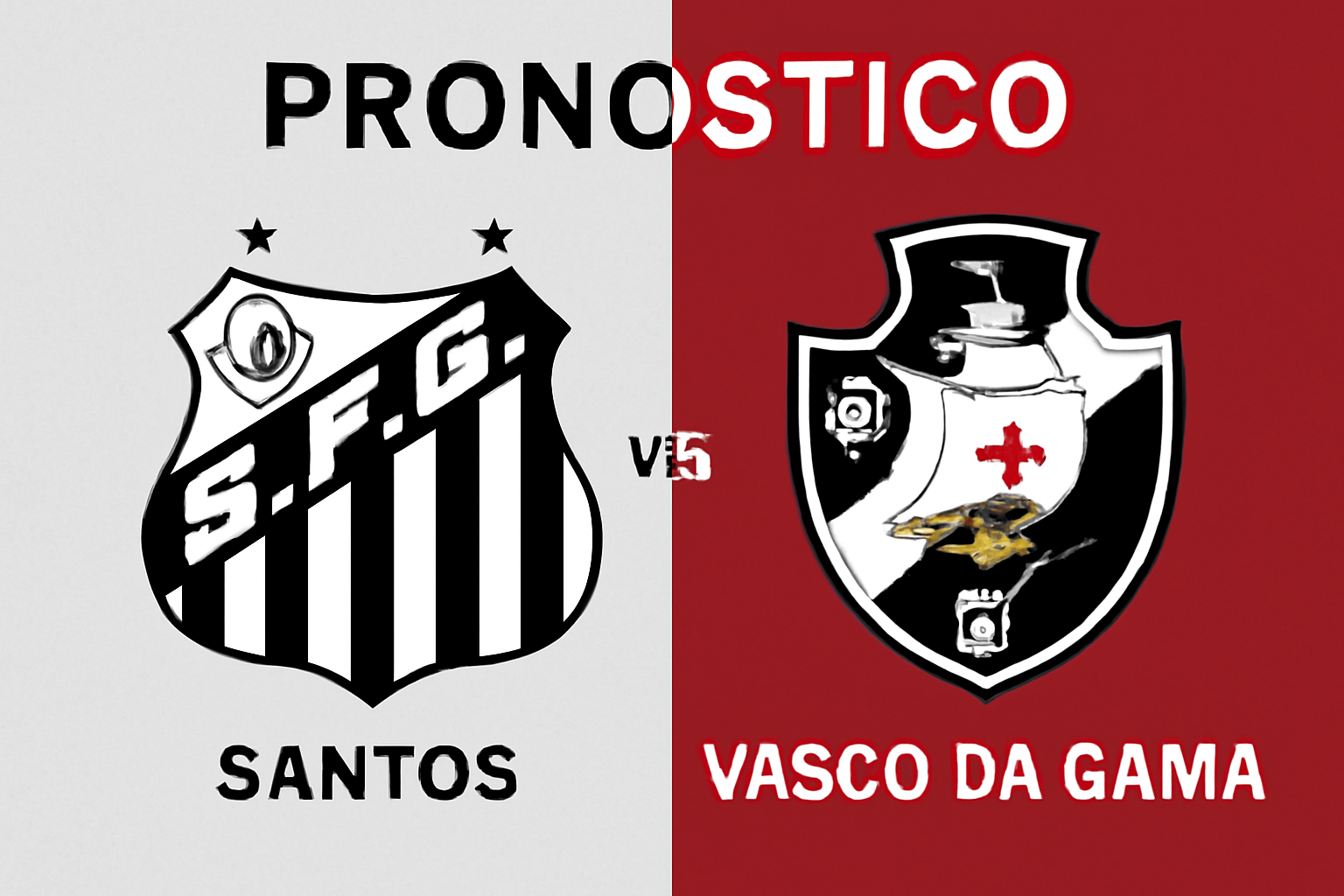 Pronóstico Santos vs Vasco da Gama - Brasileirão Serie A (17/08/2025)