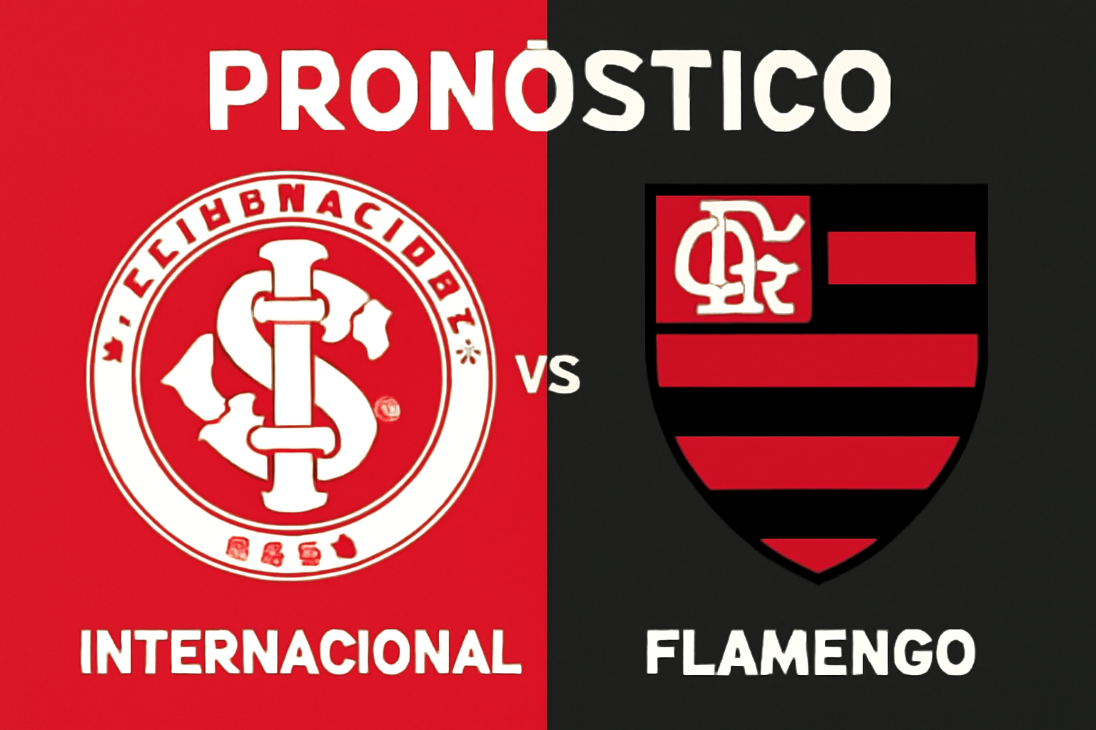 Pronóstico Internacional vs Flamengo - Brasileirão Serie A (17/08/2025)
