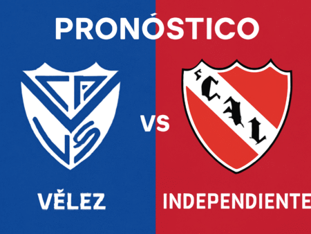 Pronóstico Vélez vs Independiente – Liga Argentina (17/08/2025)