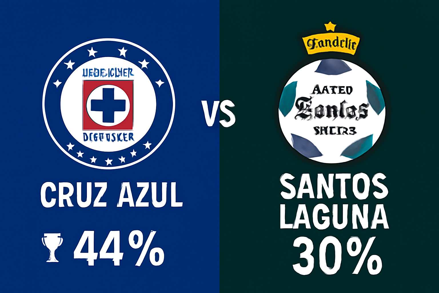 Pronóstico Cruz Azul vs Santos - Liga MX (17/08/2025)