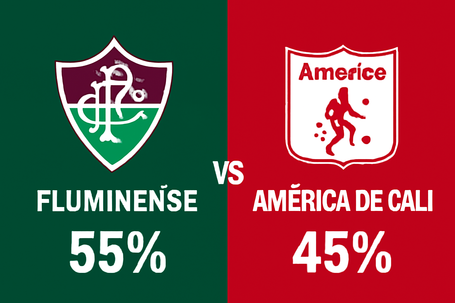 Pronóstico Fluminense vs América de Cali - Copa Sudamericana (20/08/2025)