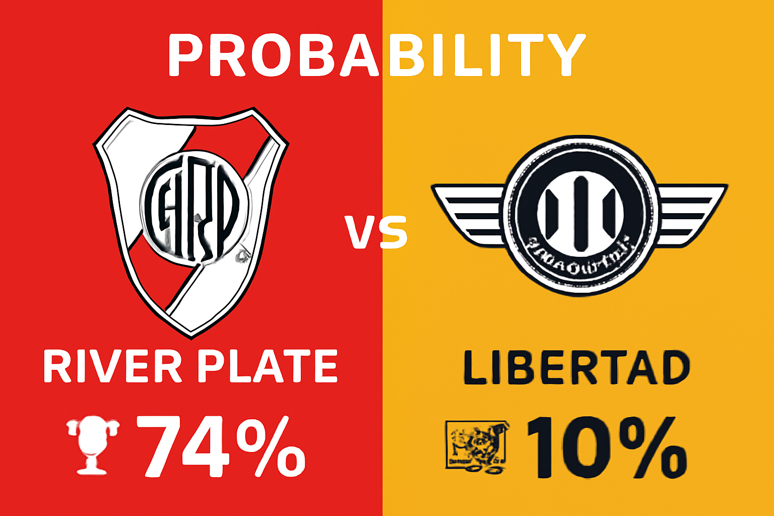 Pronóstico River Plate vs Libertad - Copa Libertadores (21/08/2025)