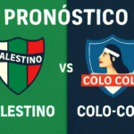 Pronóstico Palestino vs Colo Colo - Liga de Primera (22/08/2025)