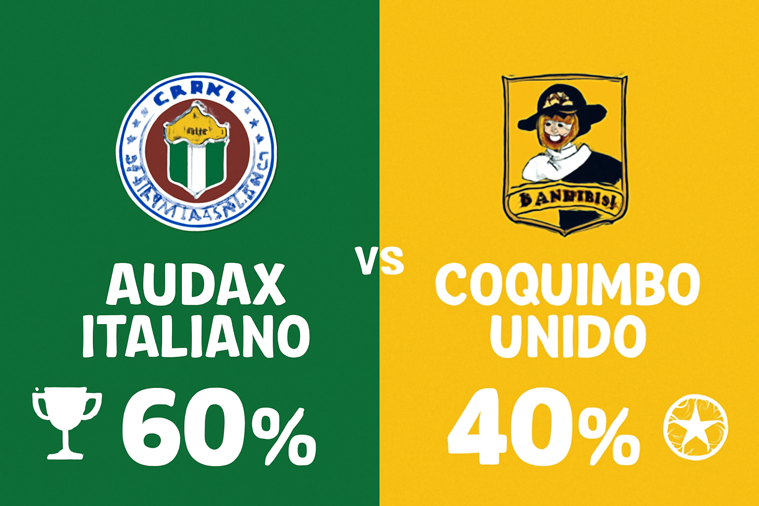 Pronóstico Audax Italiano vs Coquimbo Unido - Liga de Primera (23/08/2025)