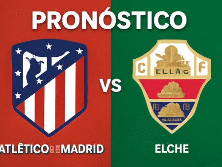 Pronóstico Atlético de Madrid vs Elche – La Liga (23/08/2025)