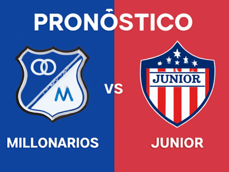 Pronóstico Millonarios vs Junior – Categoría Primera A (24/08/2025)