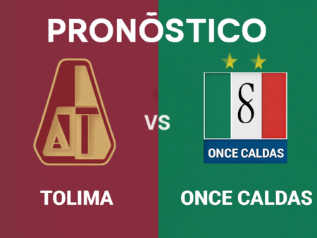 Pronóstico Once Caldas vs Tolima – Categoria Primera A (24/08/2025)