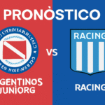 Pronóstico Argentinos Juniors vs Racing Club - Liga Argentina (24/08/2025)