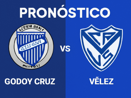 Pronóstico Godoy Cruz vs Vélez Sarsfield – Liga Argentina (24/08/2025)