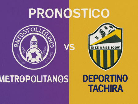Pronóstico Metropolitanos vs Deportivo Táchira – Liga FUTVE (24/08/2025)