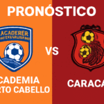 Pronóstico Puerto Cabello vs Caracas - Liga FUTVE (24/08/2025)
