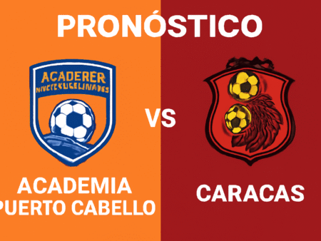 Pronóstico Puerto Cabello vs Caracas – Liga FUTVE (24/08/2025)