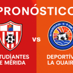 Pronóstico Estudiantes de Mérida vs La Guaira - Liga FUTVE (24/08/2025)