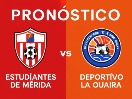 Pronóstico Estudiantes de Mérida vs La Guaira – Liga FUTVE (24/08/2025)