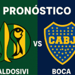 Pronóstico Aldosivi vs Boca Juniors - Liga Argentina (31/08/2025)