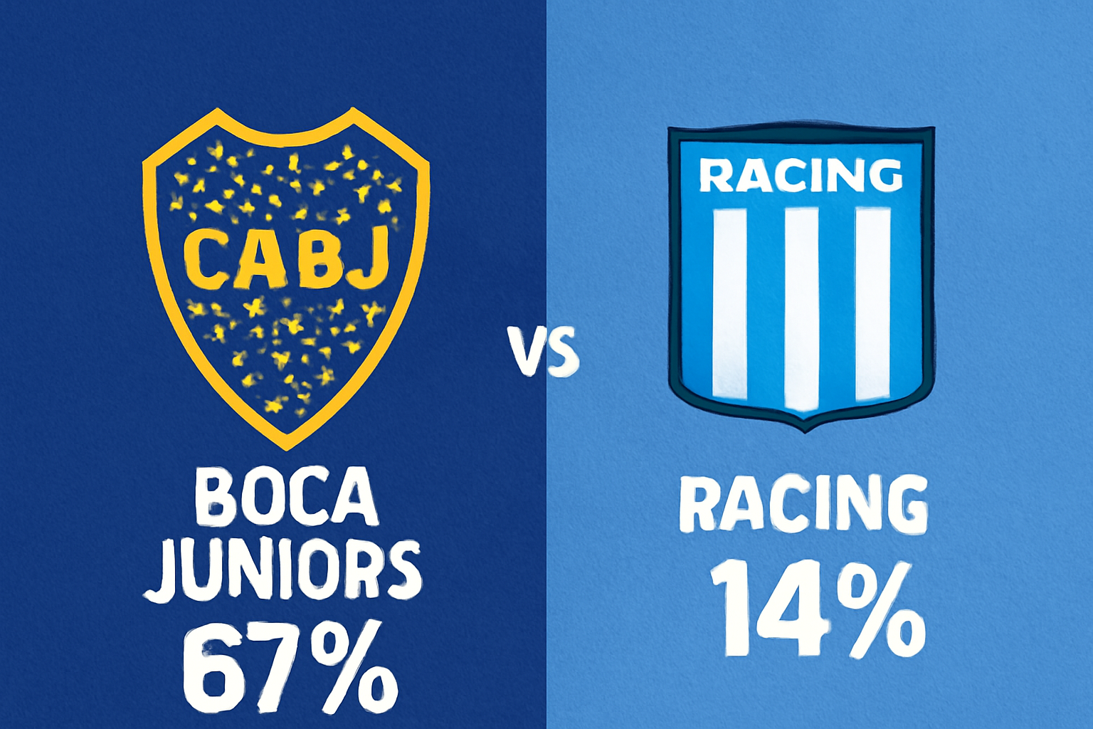 Pronóstico Boca Juniors vs Racing Club - Liga Argentina (09/08/2025) 2 Pronóstico Boca Juniors vs Racing Club - Liga Argentina (09/08/2025)