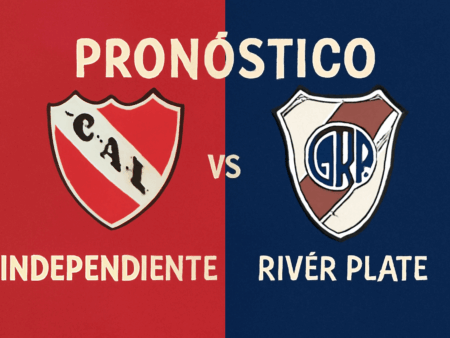 Pronóstico Independiente vs River Plate – Liga Argentina (09/08/2025)