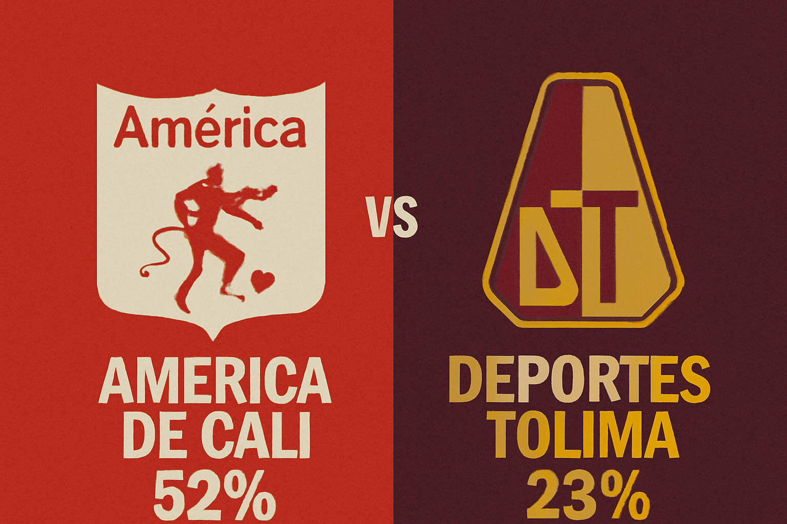 Pronóstico América de Cali vs Deportes Tolima - Categoría Primera A (09/08/2025) 2 Pronóstico América de Cali vs Deportes Tolima - Categoría Primera A (09/08/2025)