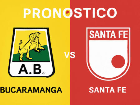 Pronóstico Bucaramanga vs Santa Fe – Categoría Primera A (10/08/2025)