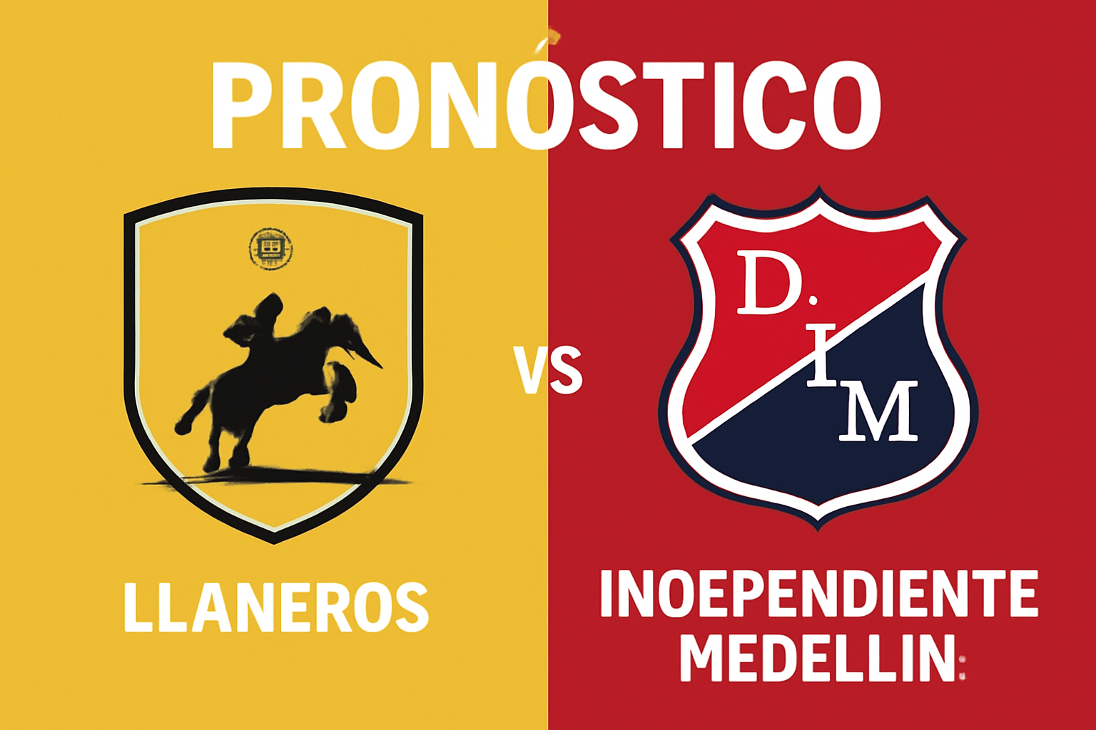 Pronóstico Llaneros vs Independiente Medellín - Categoría Primera A (11/08/2025)