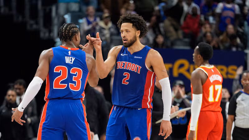 Los Detroit Pistons revelan un quinteto titular de alto voltaje 1 Los Detroit Pistons revelan un quinteto titular de alto voltaje