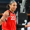 WNBA 2025: A'ja Wilson rompe barreras con un nuevo récord histórico