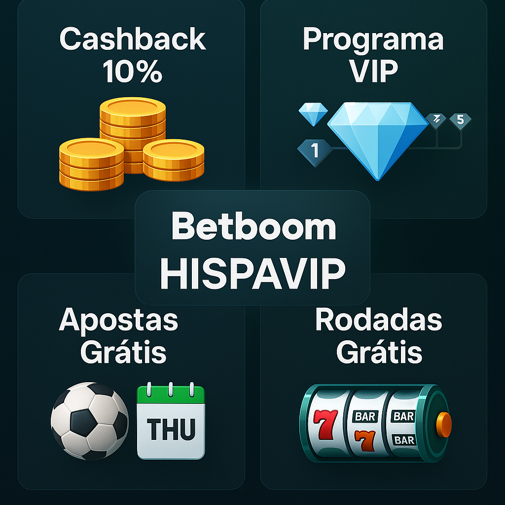 Bônus Betboom para usuários cadastrados com o código promocional