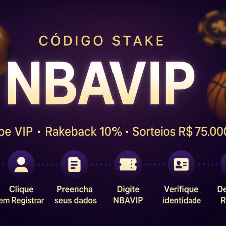 Código Stake NBAVIP 2025: Rakeback e até 75 mil semanais