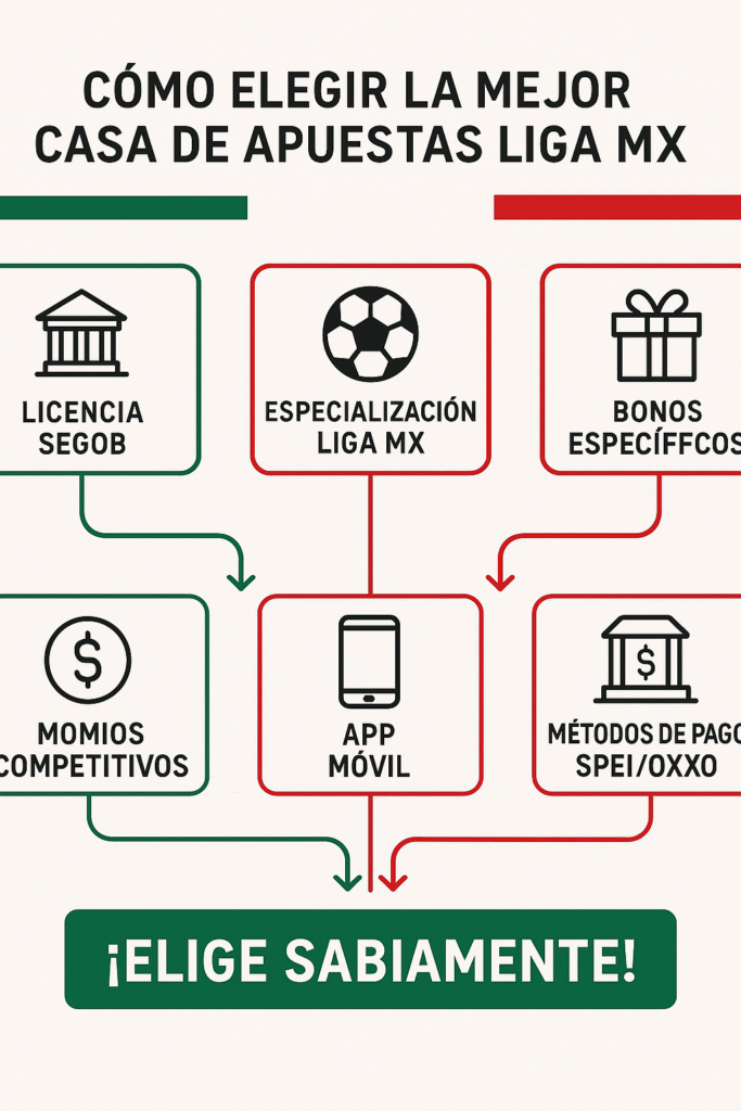 como elegir la mejor casa de apuesta liga mx