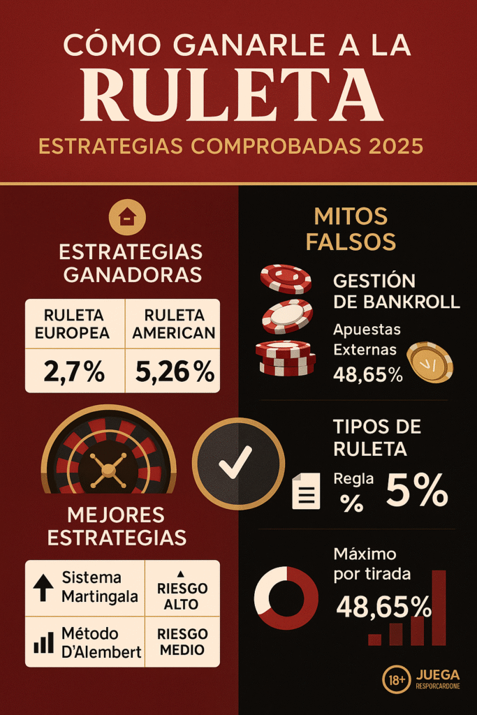 como ganarle a la ruleta