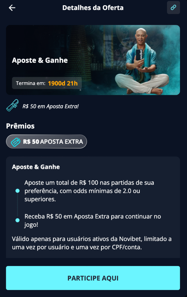 Novibet é uma das plataformas que dão bônus