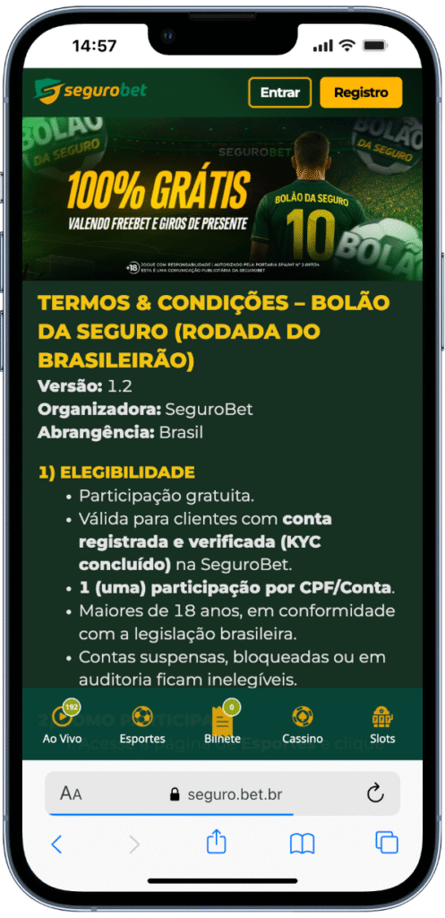 plataforma com bônus segurobet