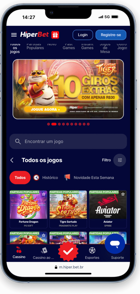 cassino hiperbet app
