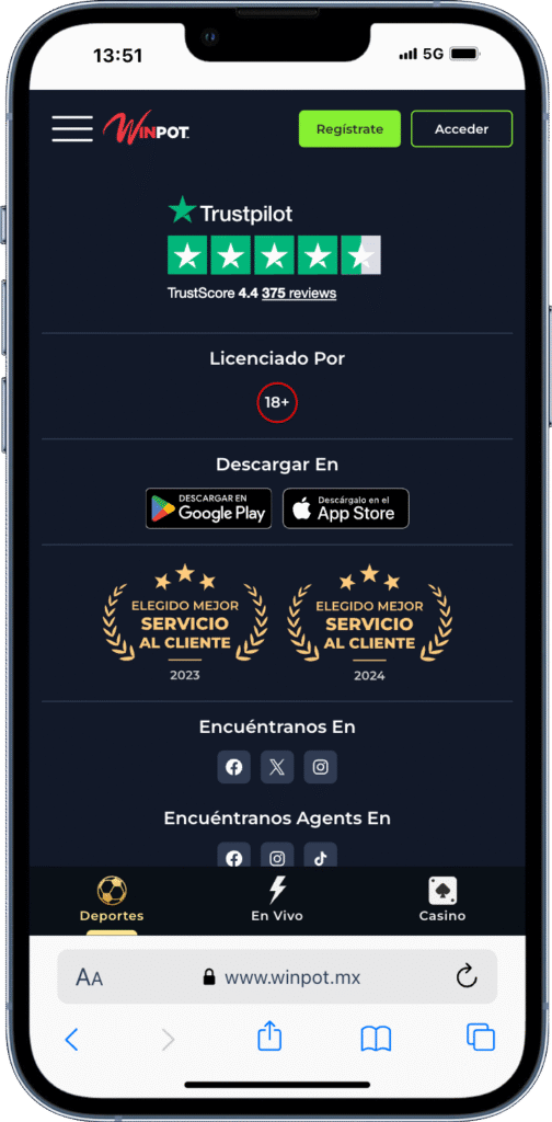 app winpot es confiable
