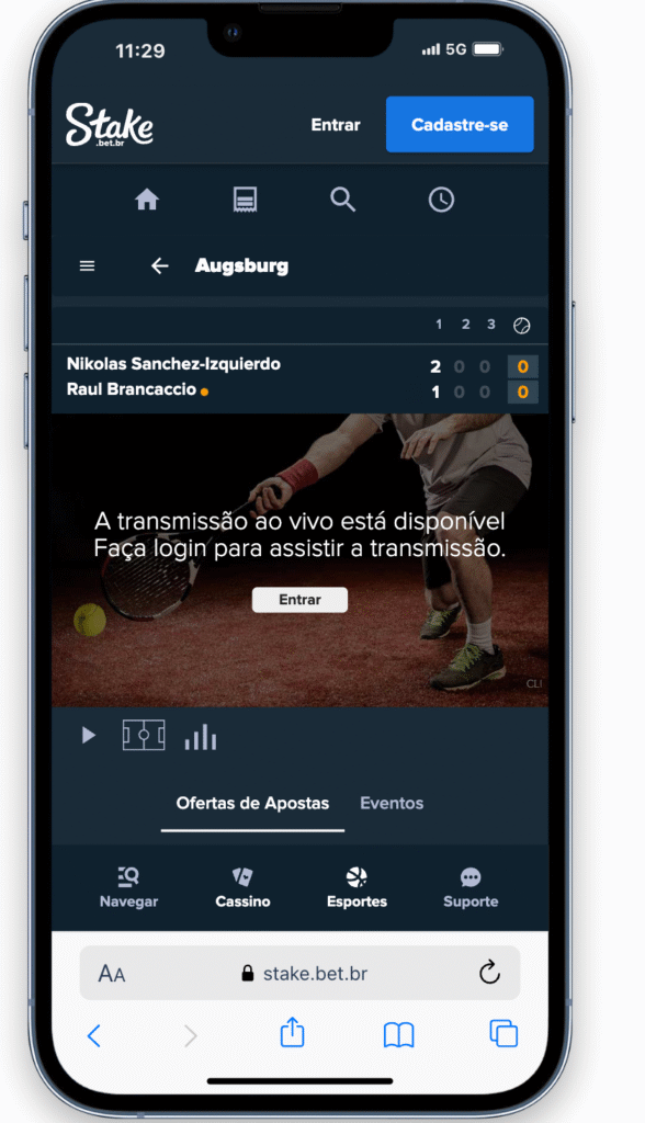 stake app live stream