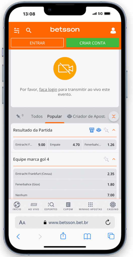 live stream betsson