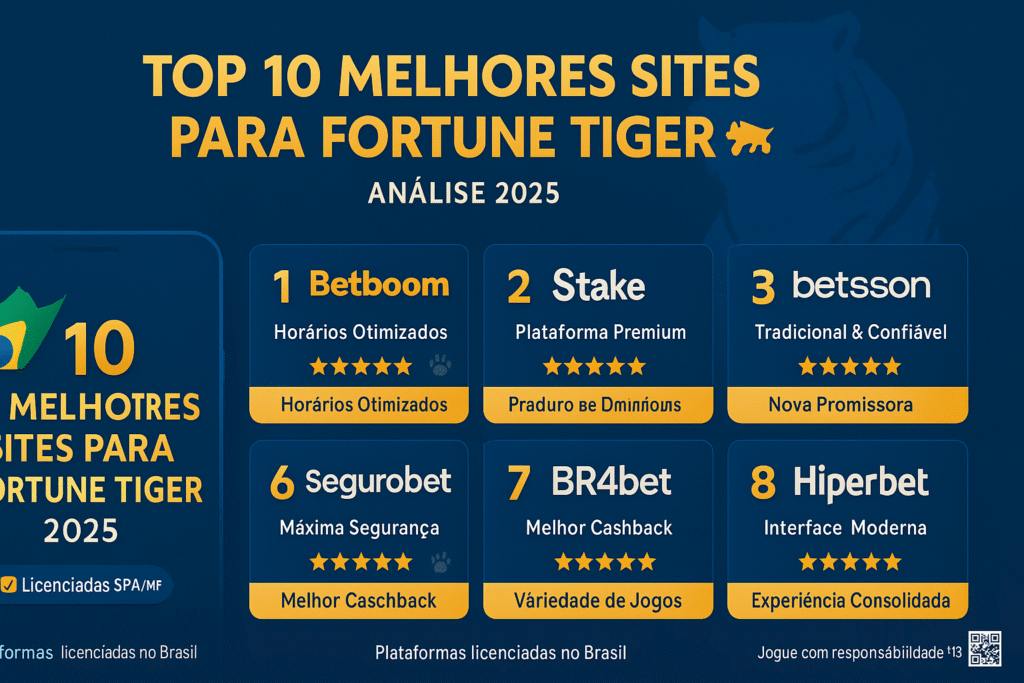 melhores sites para jogar fortune tiger
