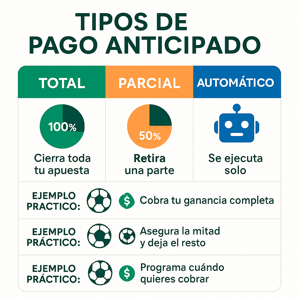 tipos de pago anticipado en México