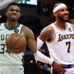 ¡Fuego en la cancha! Carmelo Anthony y Giannis Antetokounmpo preparan un impacto épico