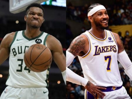 ¡Fuego en la cancha! Carmelo Anthony y Giannis Antetokounmpo preparan un impacto épico