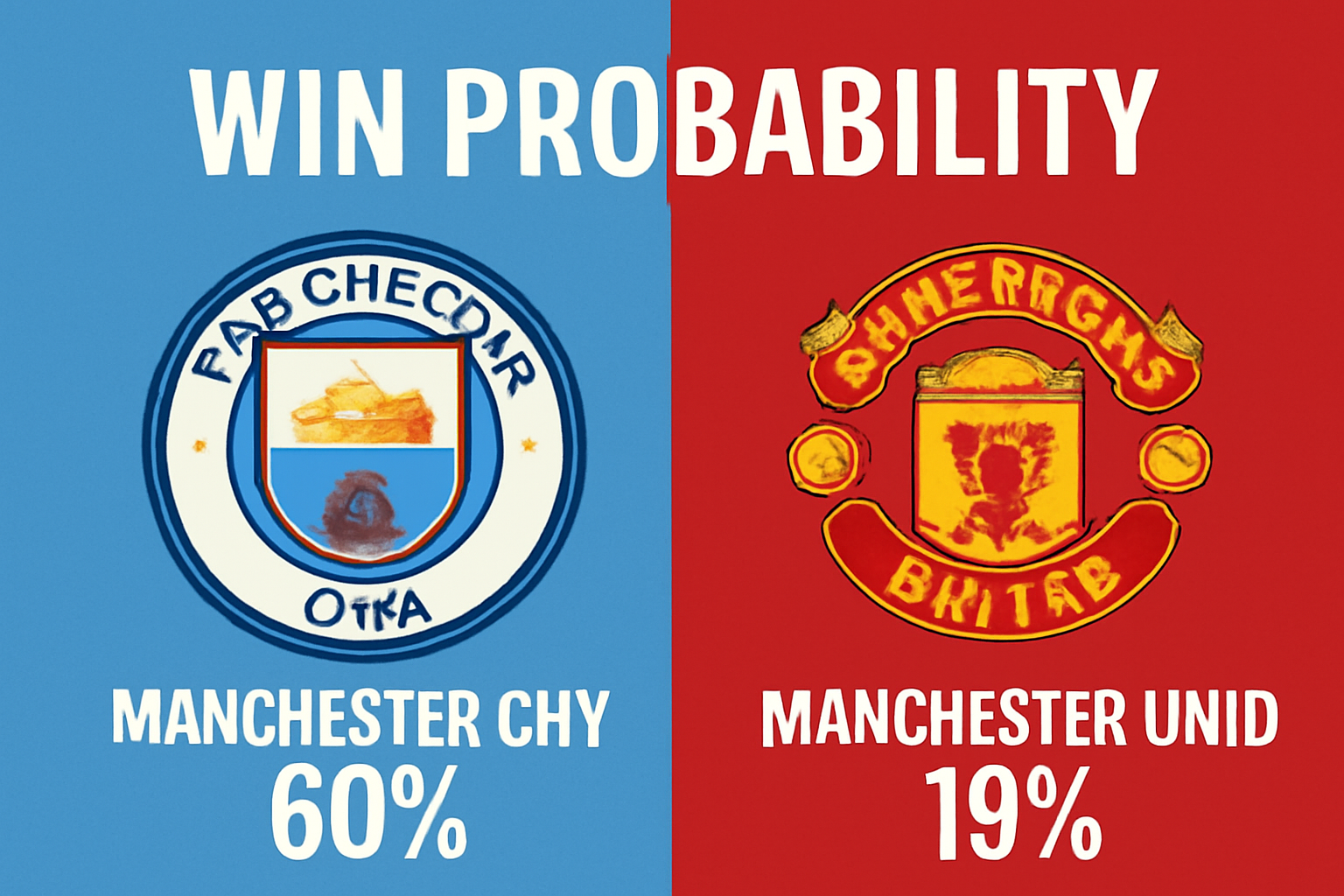 Pronóstico Manchester City vs Manchester United - Premier League (14/09/2025)