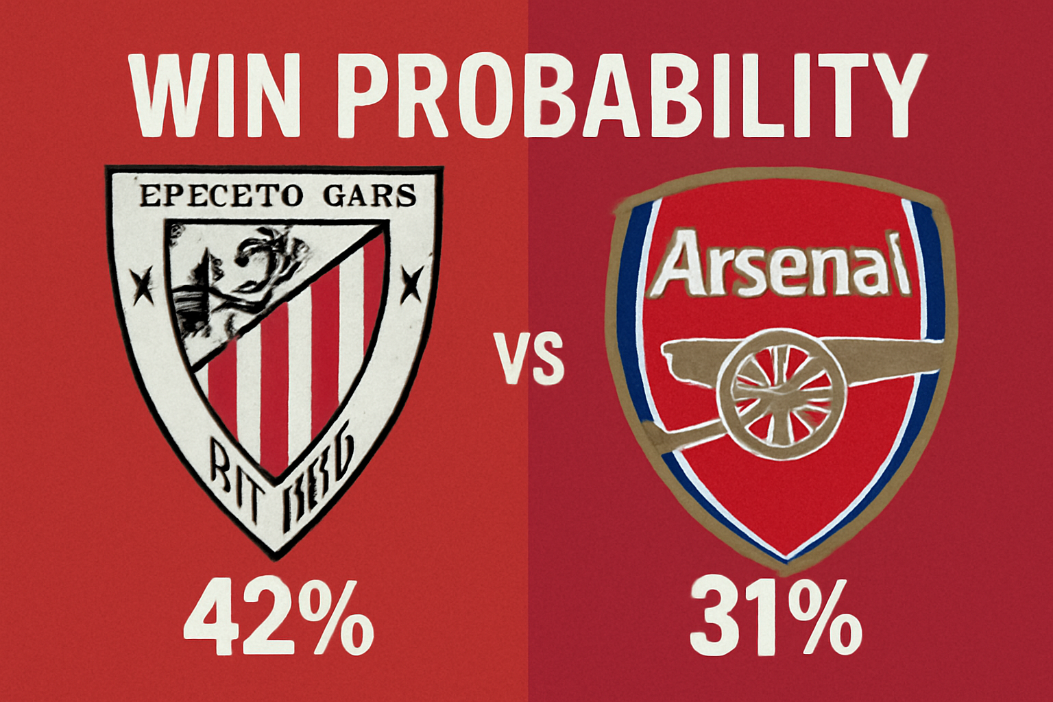 Pronóstico Athletic Club vs Arsenal - Champions League (16/09/2025)