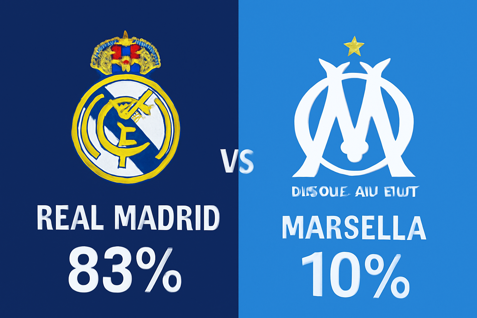 Pronóstico Real Madrid vs Marsella - Champions League (16/09/2025)