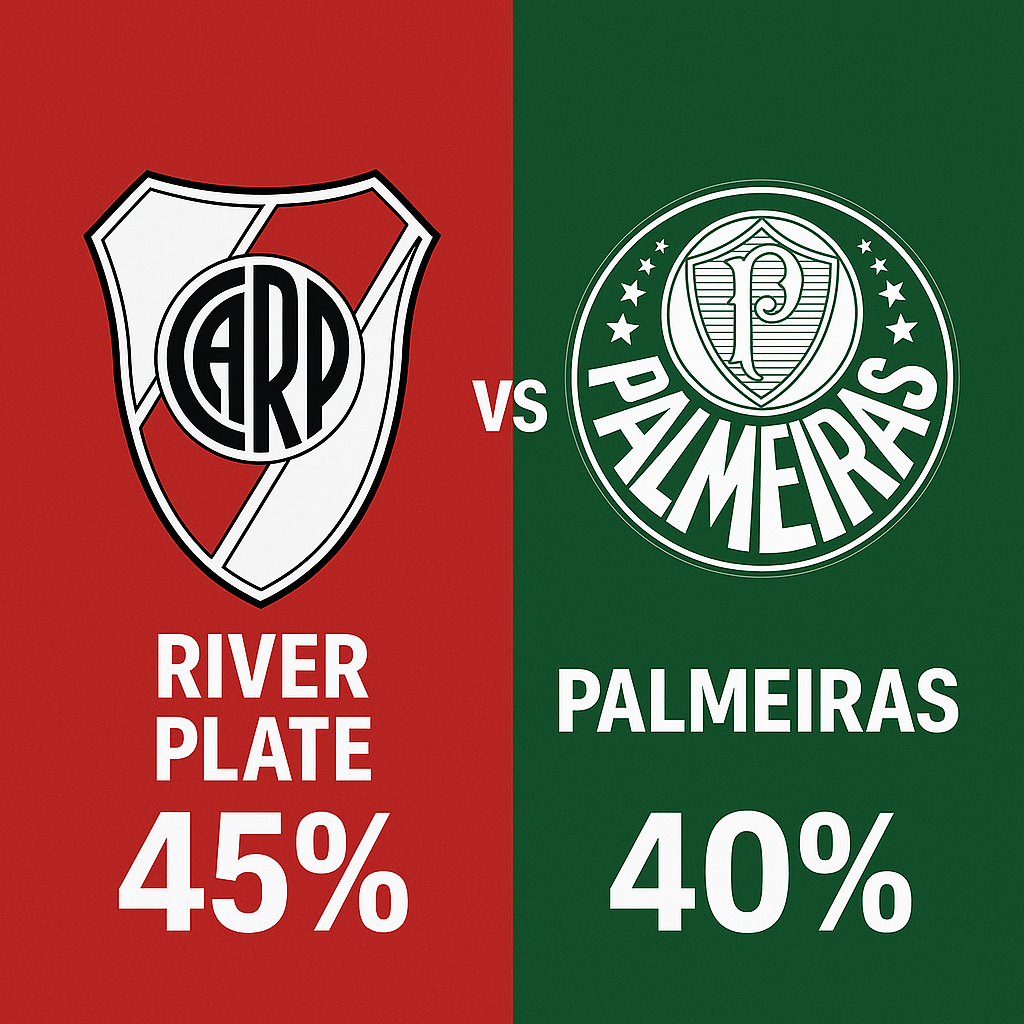 Pronóstico River Plate vs Palmeiras - Copa Libertadores (17/09/2025)
